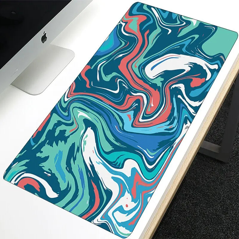 XXL Strata Liquid Gaming Mouse Pad - 900x400mm Anime Large Desk Mat